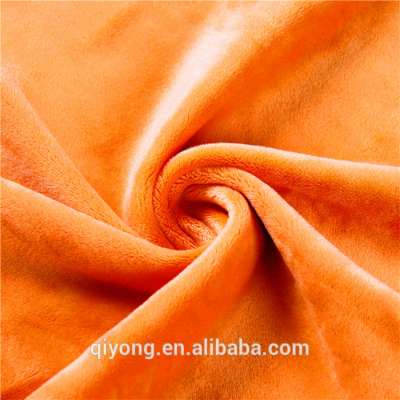 Hot Selling 100%Polyester Super Soft Velboa Velvet Fabric for Toys,Pajamas,Sofa